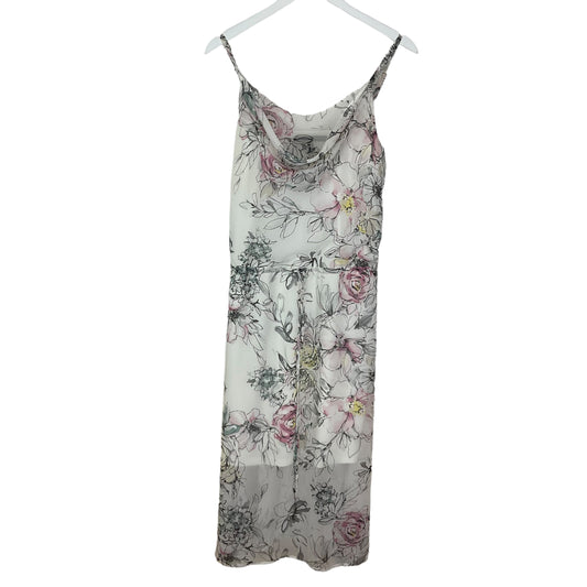 Dress Casual Maxi By White House Black Market In Floral Print, Size: S