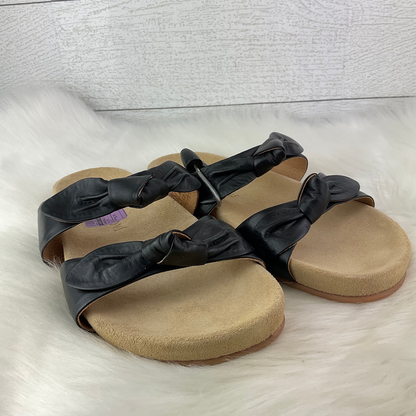 Black Sandals Designer Jack Rogers, Size 8.5