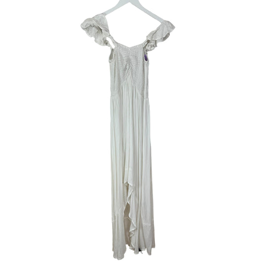 Dress Casual Maxi By Clothes Mentor In White, Size: M