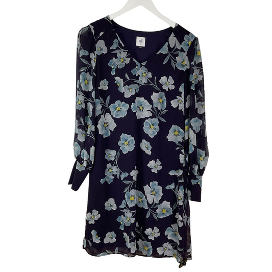 Dress Casual Midi By Cabi In Navy, Size: S