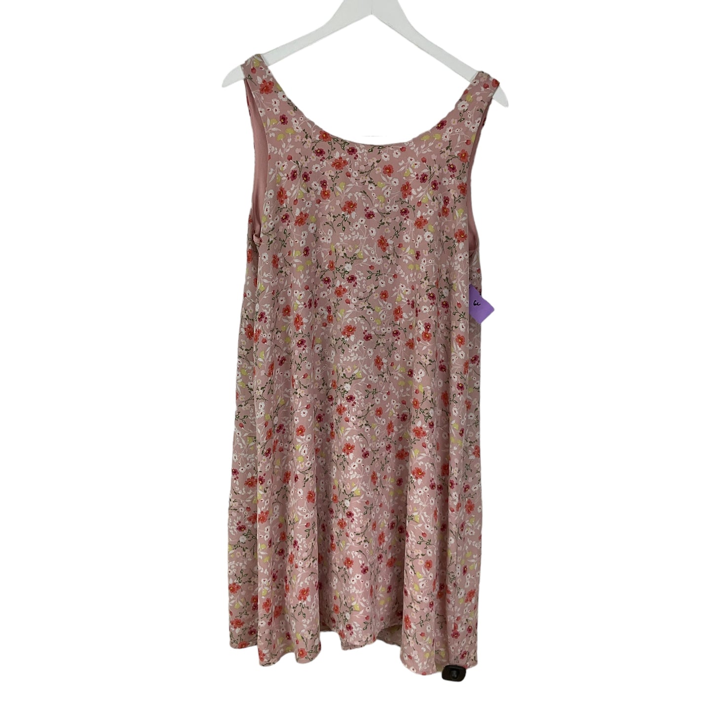 Dress Casual Midi By Bobeau In Pink, Size: L