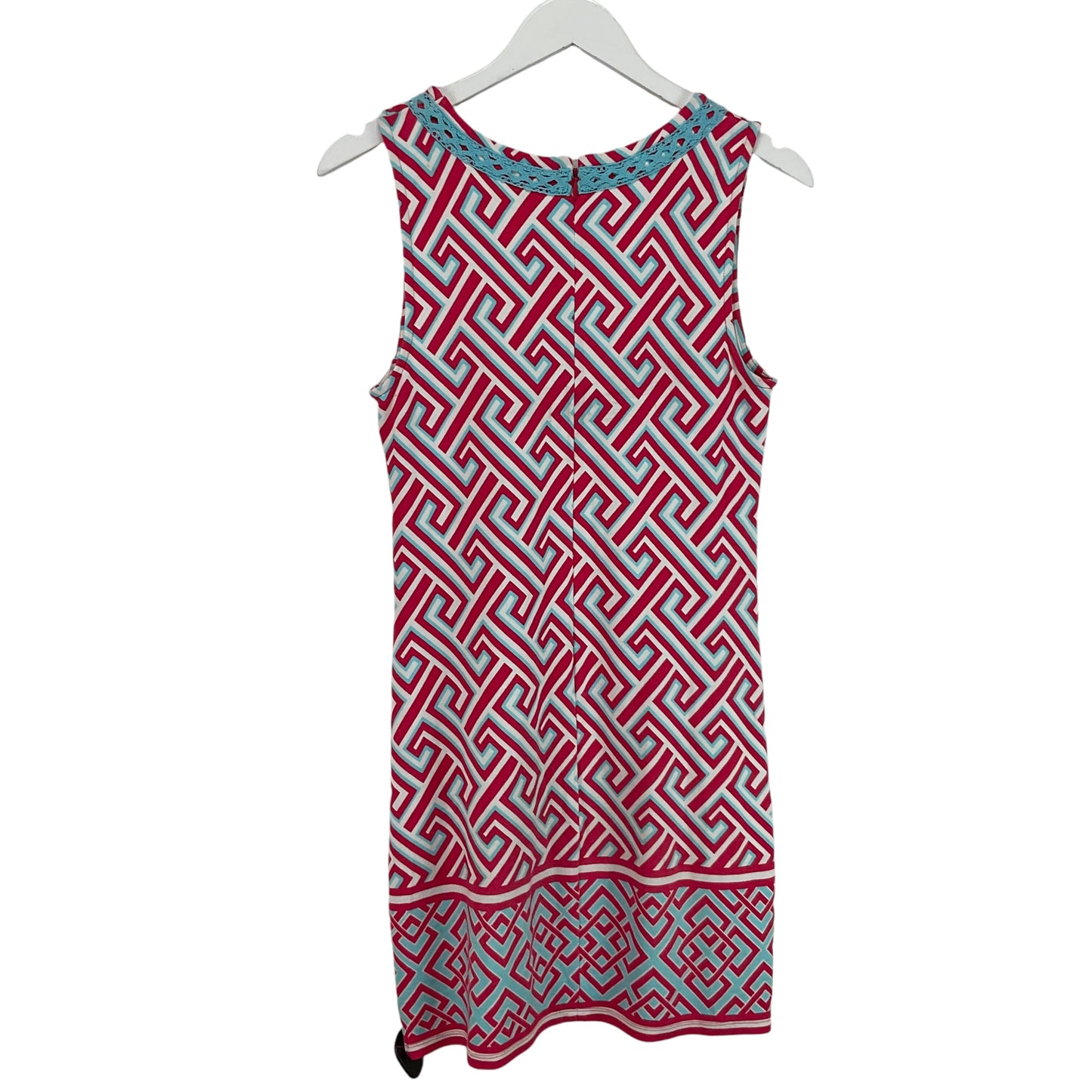 Dress Casual Midi By Crown And Ivy In Blue & Red, Size: S