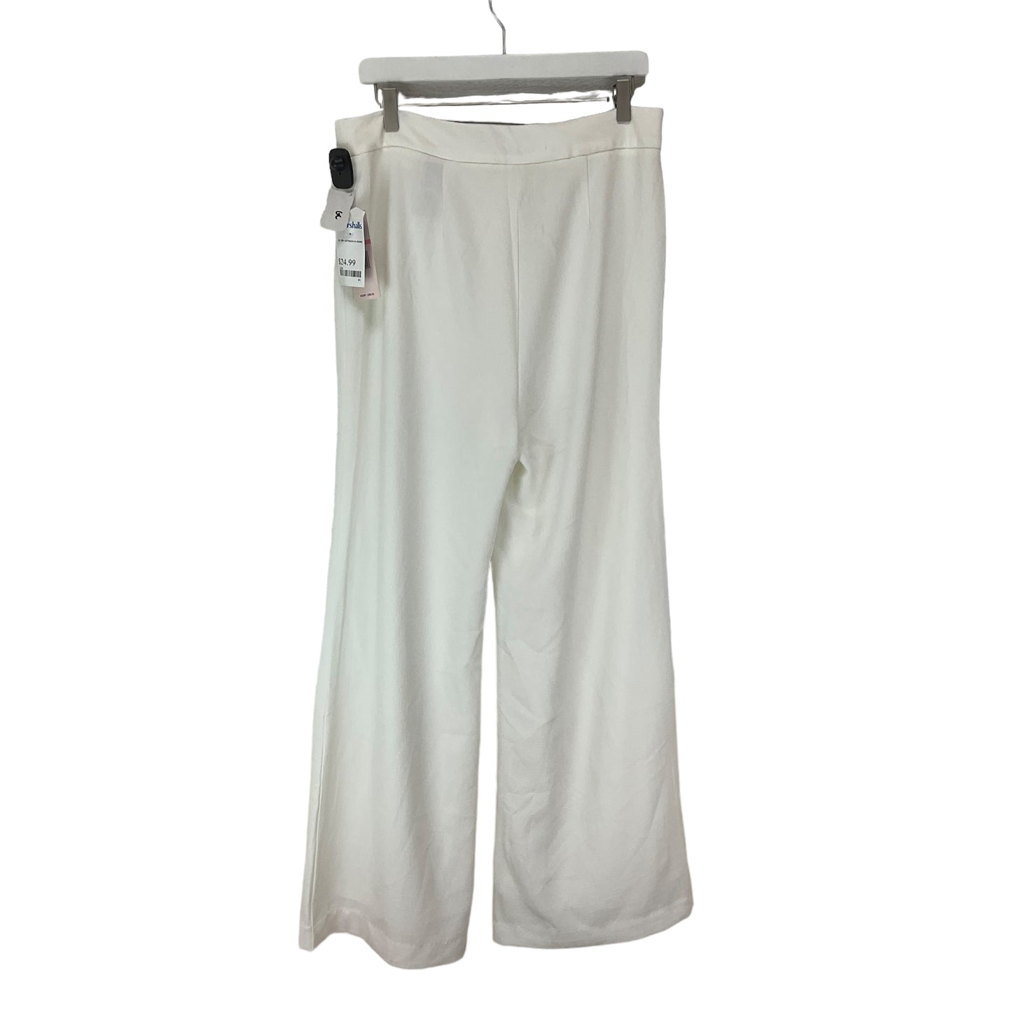 White Pants Wide Leg Nanette By Nanette Lepore, Size 10