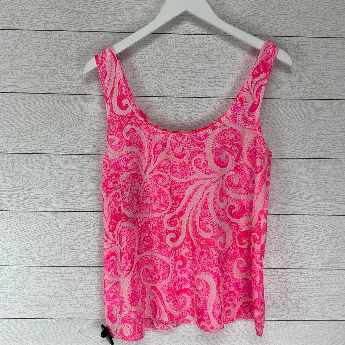 Pink Top Sleeveless Designer Lilly Pulitzer, Size S