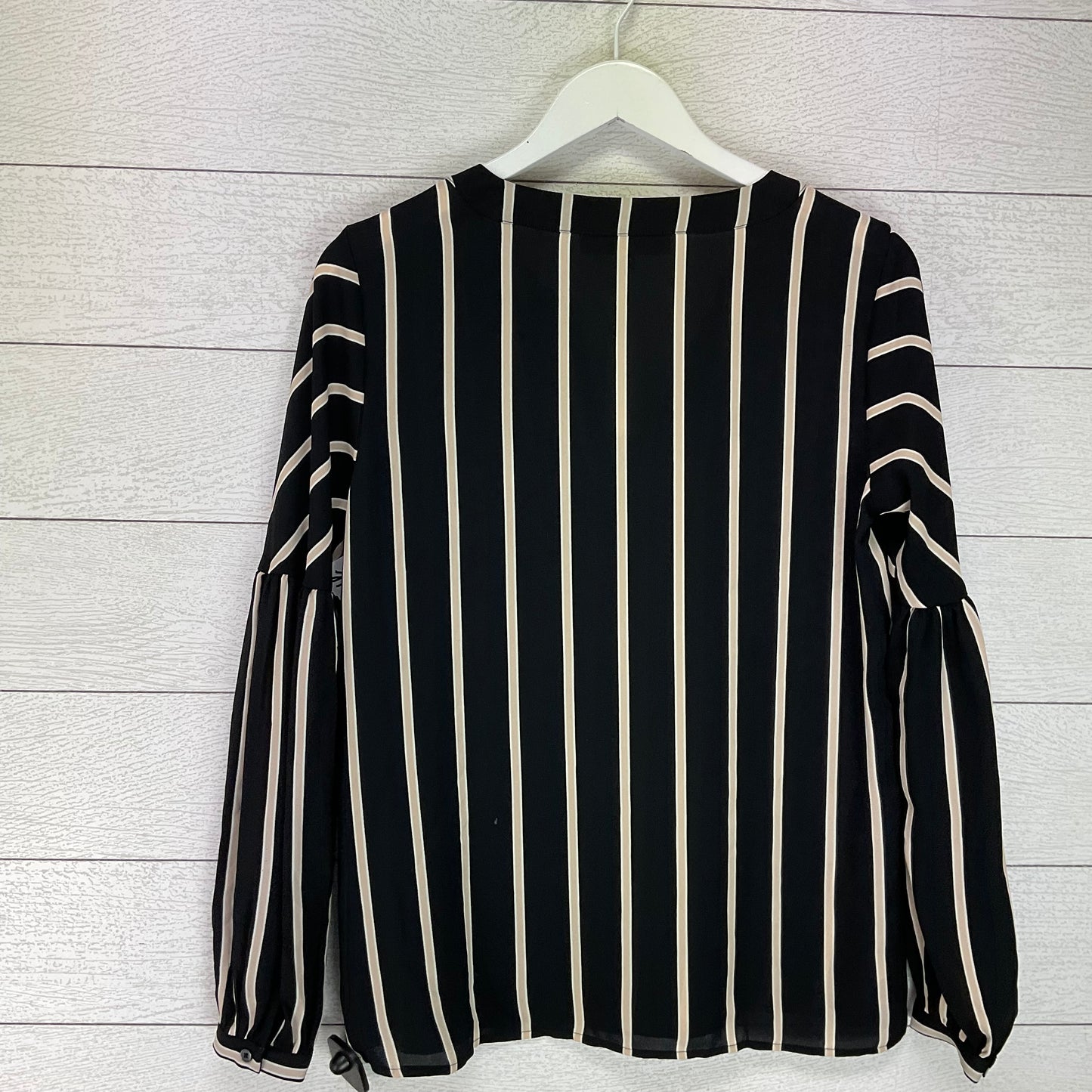 Top Long Sleeve By Loft In Striped Pattern, Size: Xs