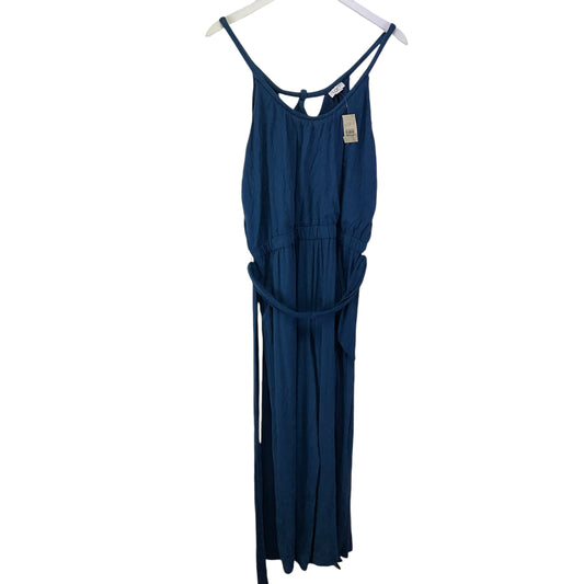 Jumpsuit By Loft In Blue, Size: L