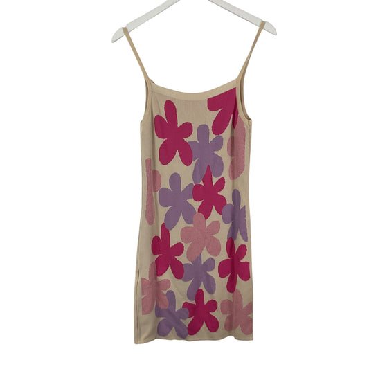 Dress Casual Short By Shein In Floral Print, Size: L