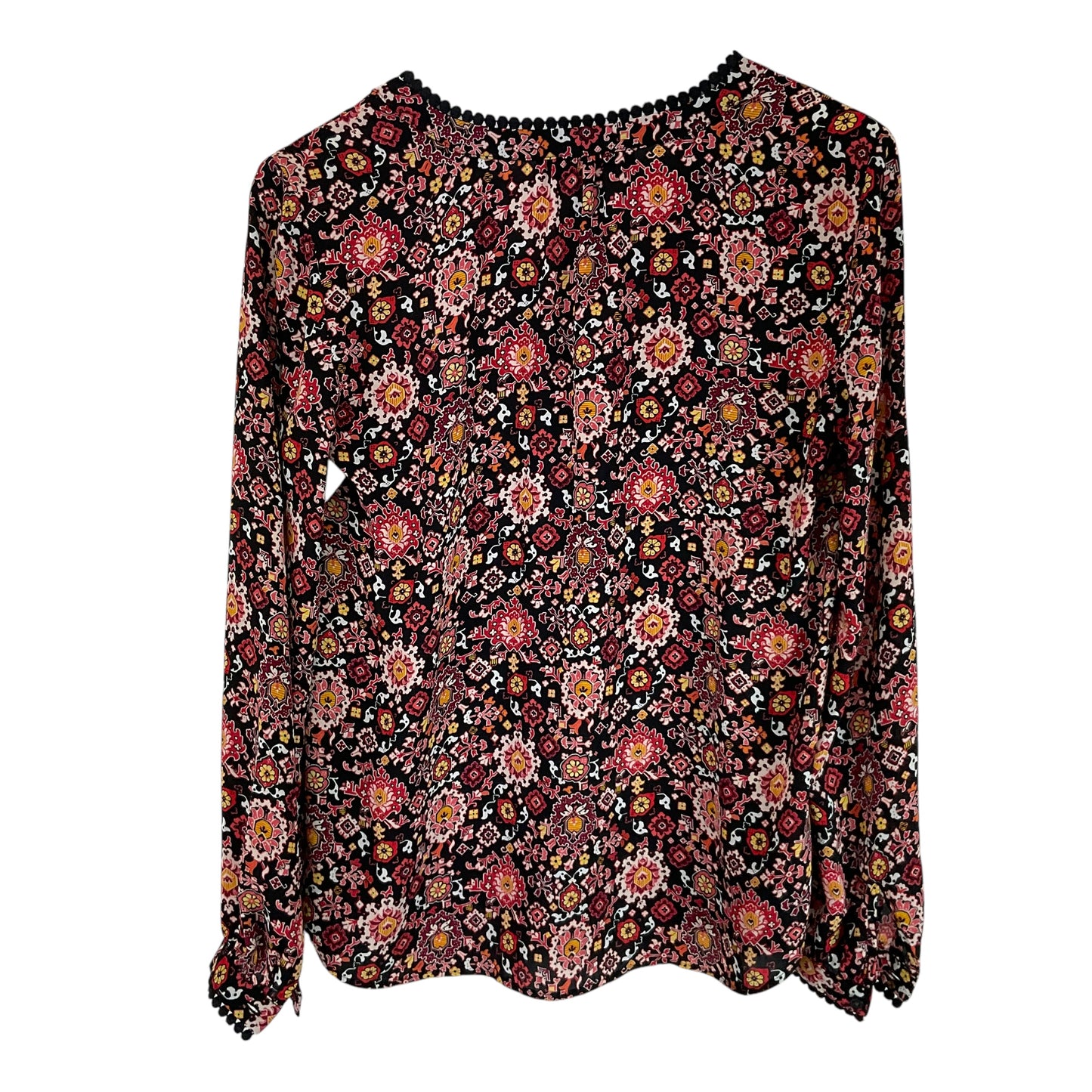 Top Long Sleeve By Loft In Multi-colored, Size: Xs