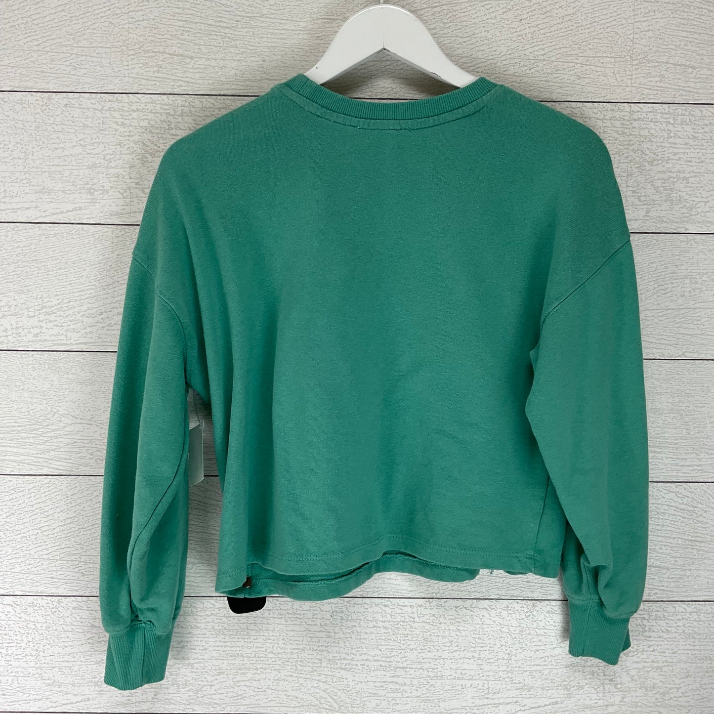 Top Long Sleeve Basic By Hippie Rose In Teal, Size: M