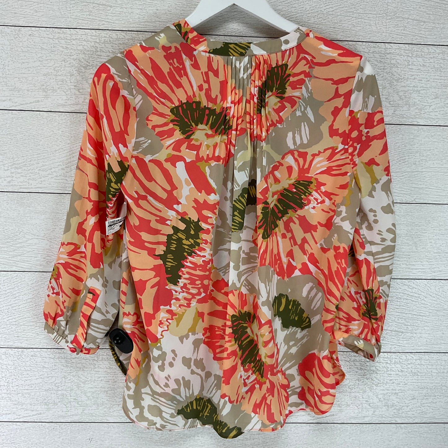 Top Long Sleeve By Clothes Mentor In Floral Print, Size: Xs