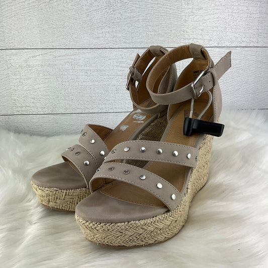 Sandals Heels Wedge By Report  Size: 7