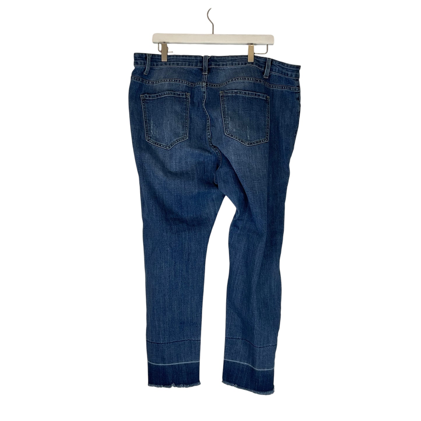 Jeans Skinny By Forever 21 In Blue Denim, Size: 20