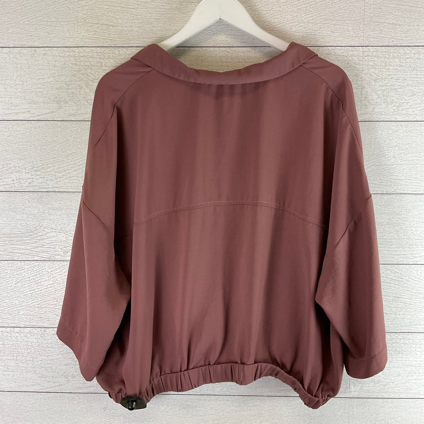 Top Short Sleeve By Clothes Mentor In Mauve, Size: 3x