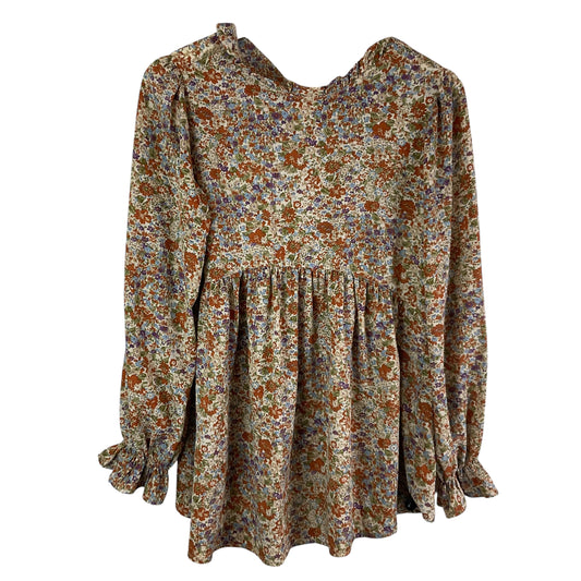 Top Long Sleeve By Clothes Mentor In Floral Print, Size: S