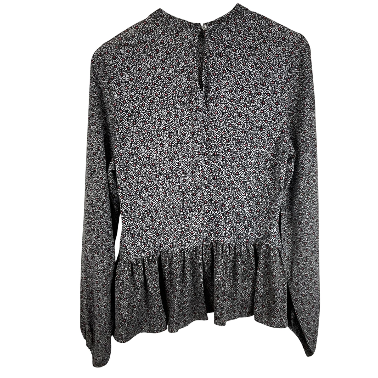 Top Long Sleeve By Loft In Grey, Size: M