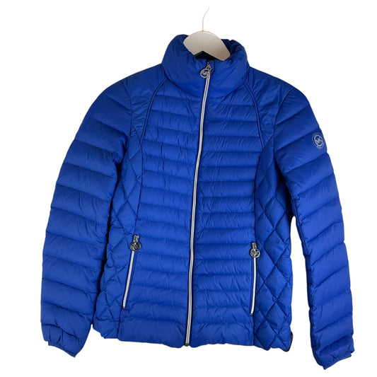 Jacket Puffer & Quilted By Michael By Michael Kors In Blue, Size: Xs