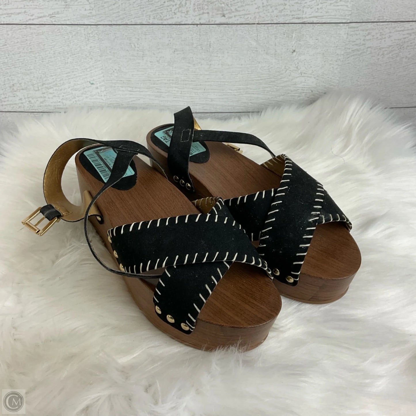 Shoes Heels Platform By Cato In Black, Size: 11