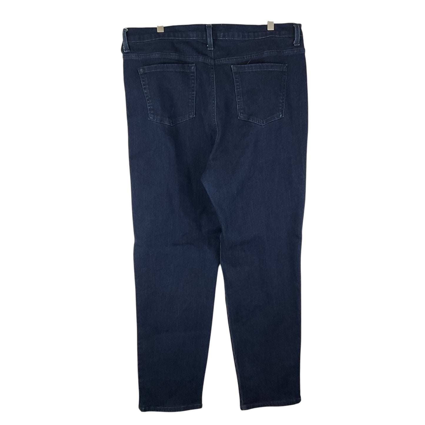 Jeans Straight By Gloria Vanderbilt In Blue Denim, Size: 18