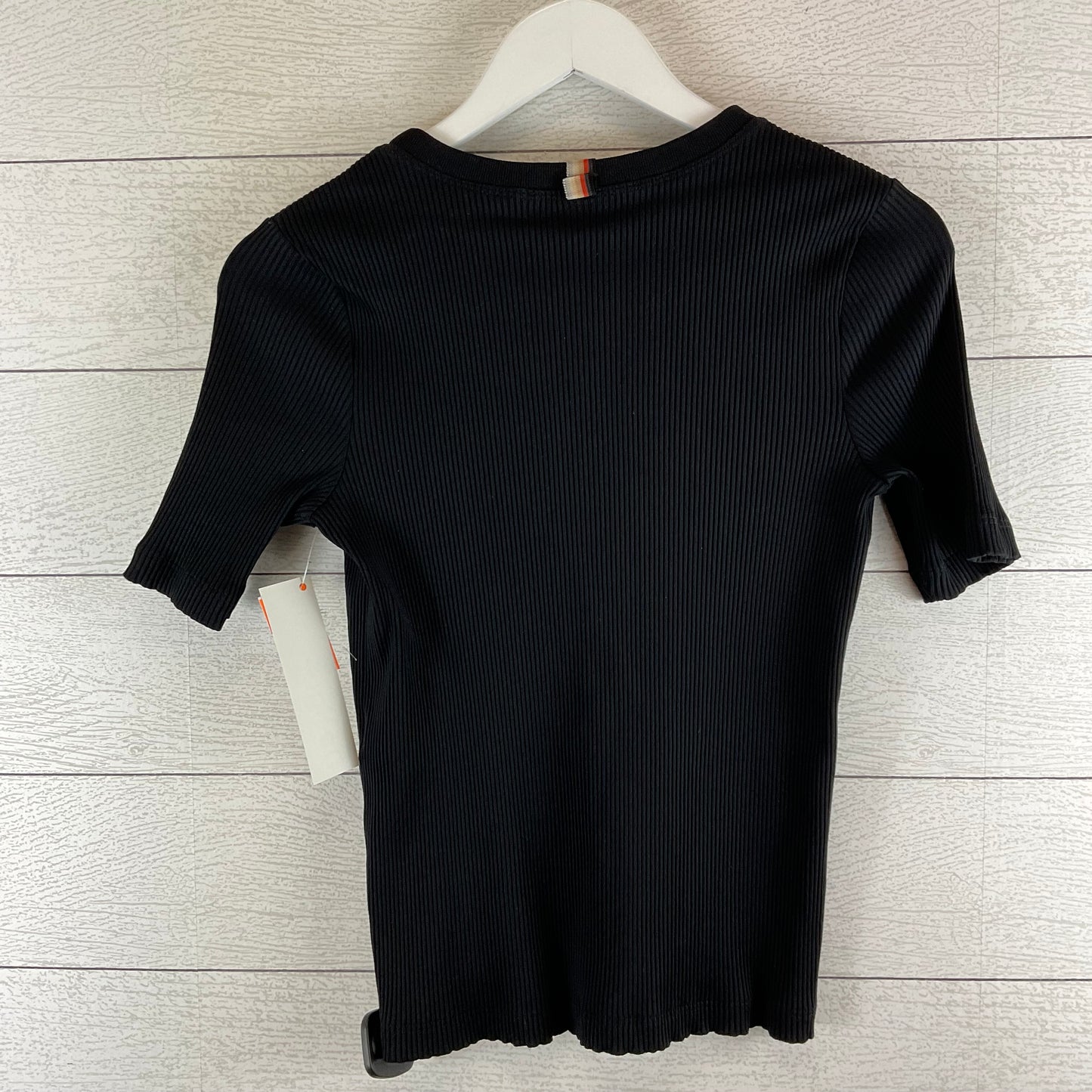 Top Short Sleeve By Diane Von Furstenberg In Black, Size: M