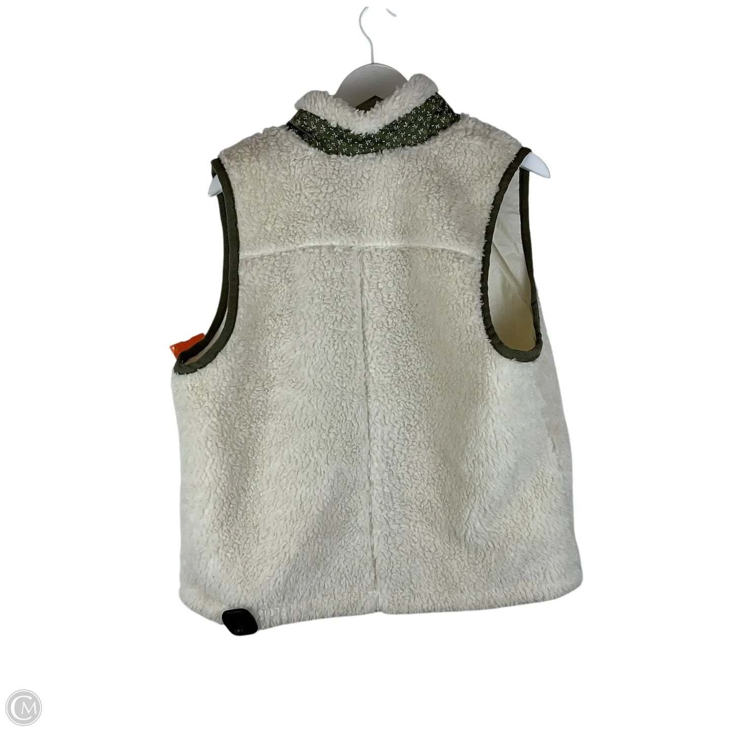 Vest Faux Fur & Sherpa By Madewell In White, Size: M