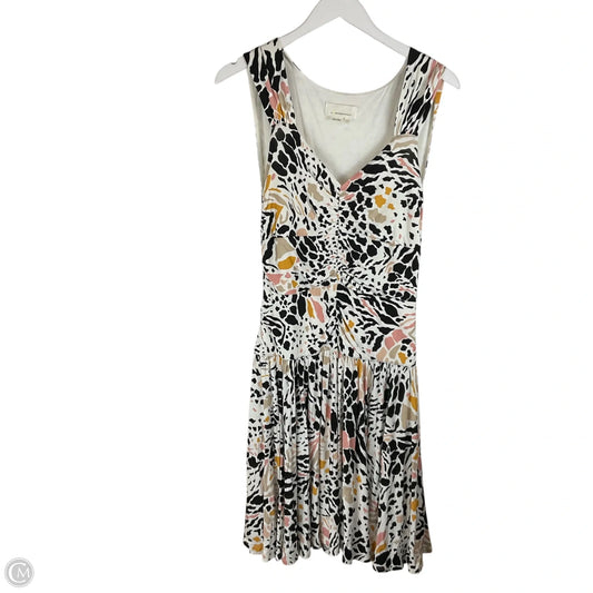 Dress Casual Midi By Anthropologie In White, Size: S