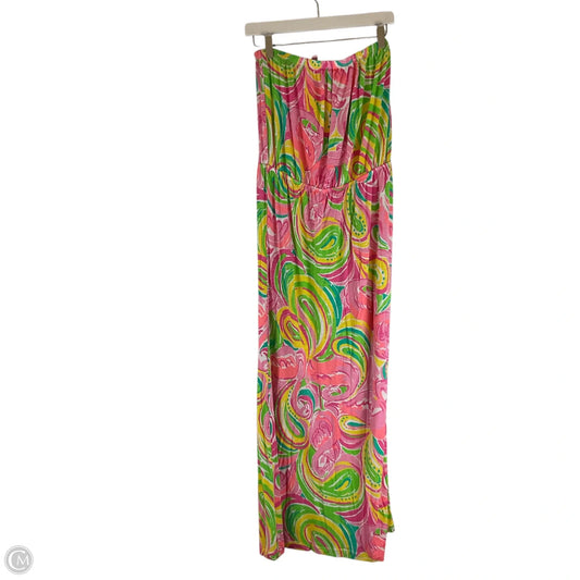 Dress Casual Maxi By Lilly Pulitzer In Pink, Size: L