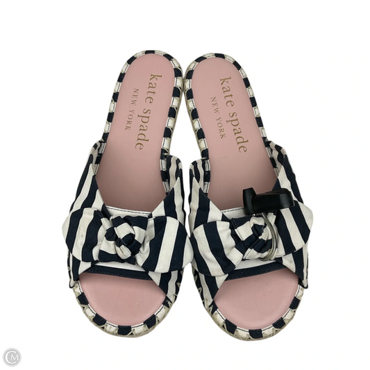 Sandals Designer By Kate Spade In White, Size: 8.5