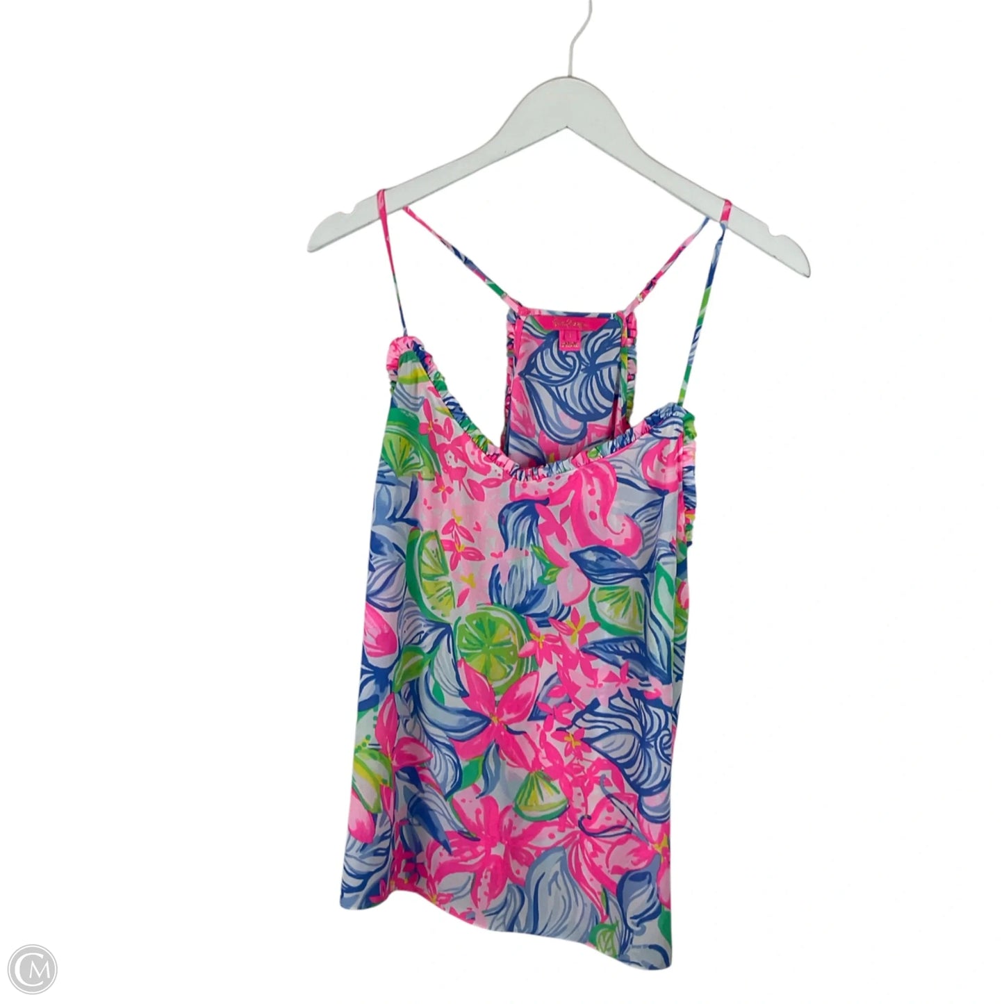 Top Sleeveless Designer By Lilly Pulitzer In Multi-colored, Size: L