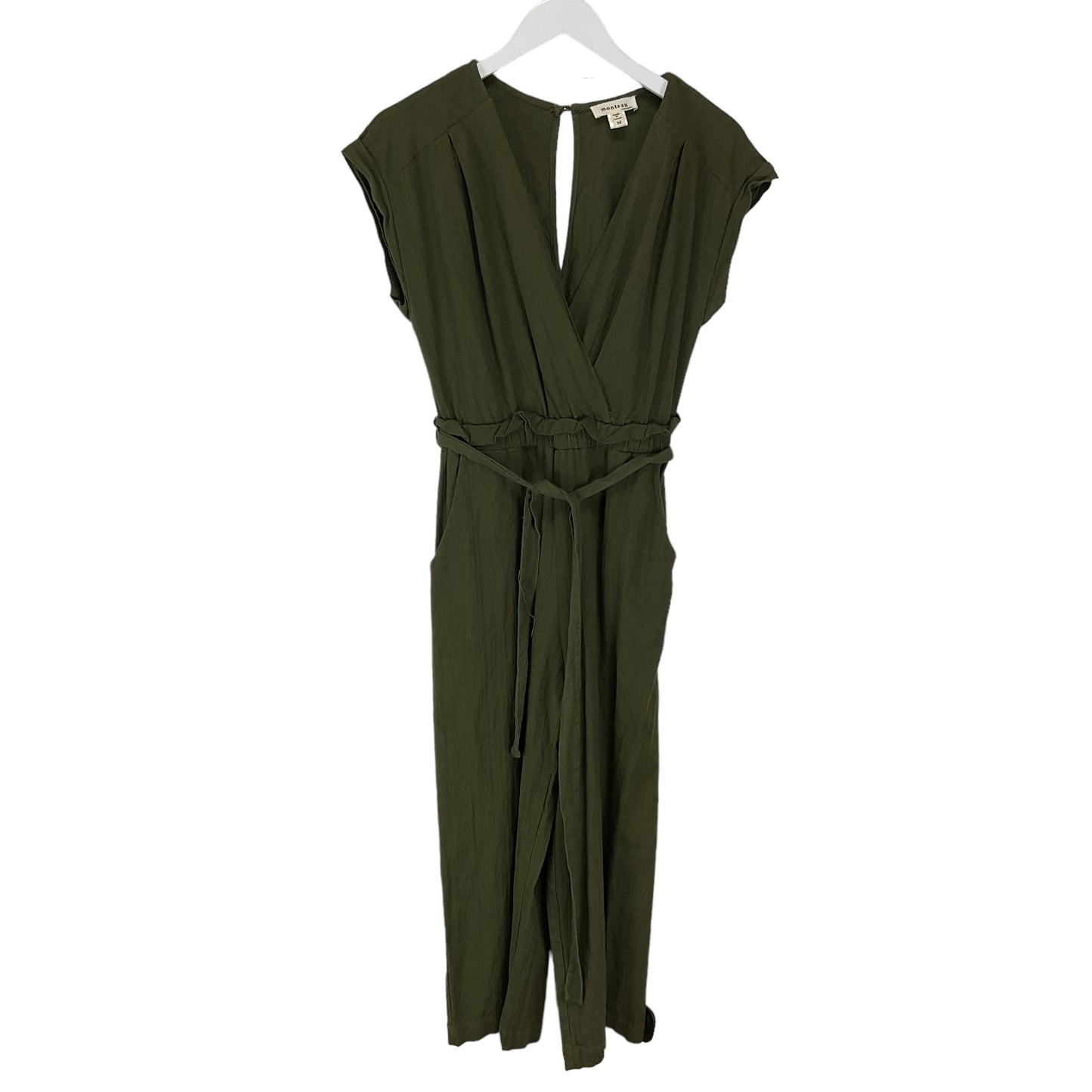 Green Jumpsuit Monteau, Size M