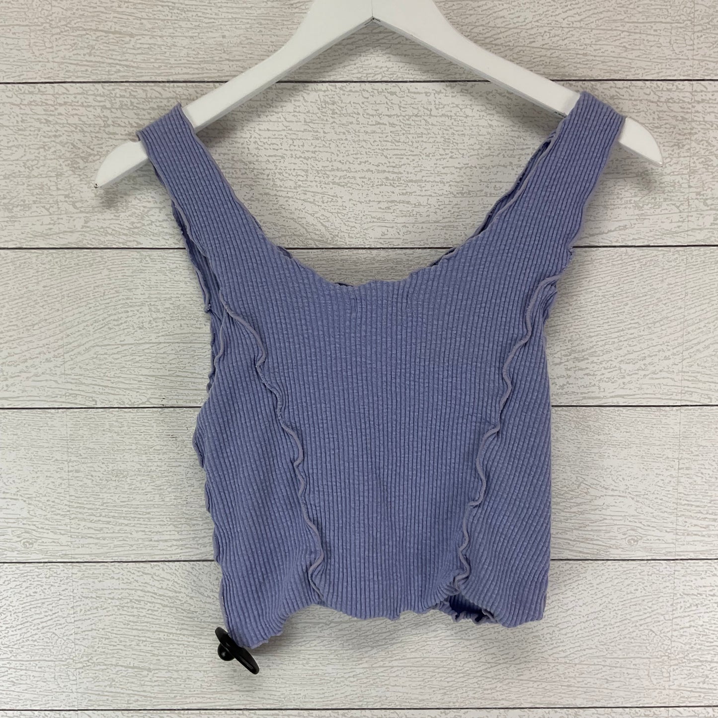 Purple Top Sleeveless Vestique, Size S