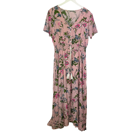 Dress Casual Maxi By Clothes Mentor In Pink, Size: L