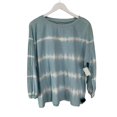 Top Long Sleeve By Wonderly In Blue, Size: Xl