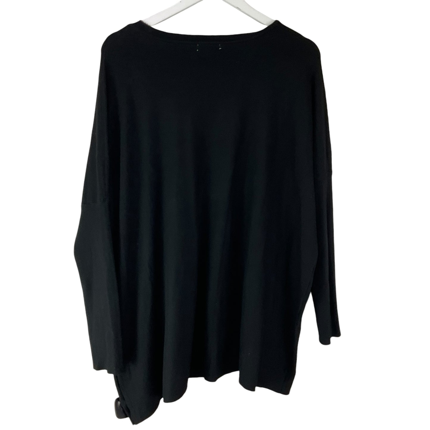 Top Long Sleeve Basic By Tea N Rose In Black, Size: M