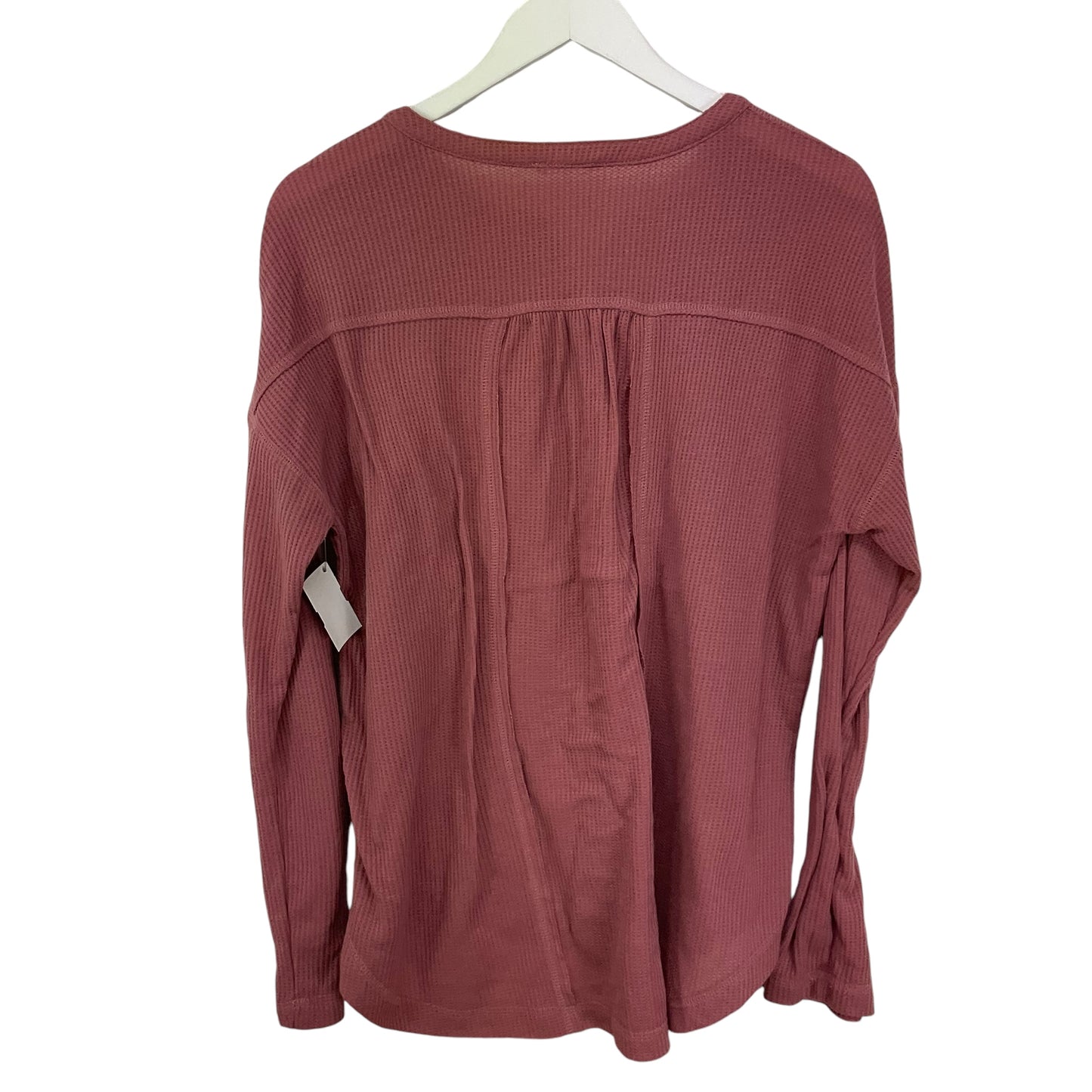 Top Long Sleeve By Clothes Mentor In Pink, Size: M