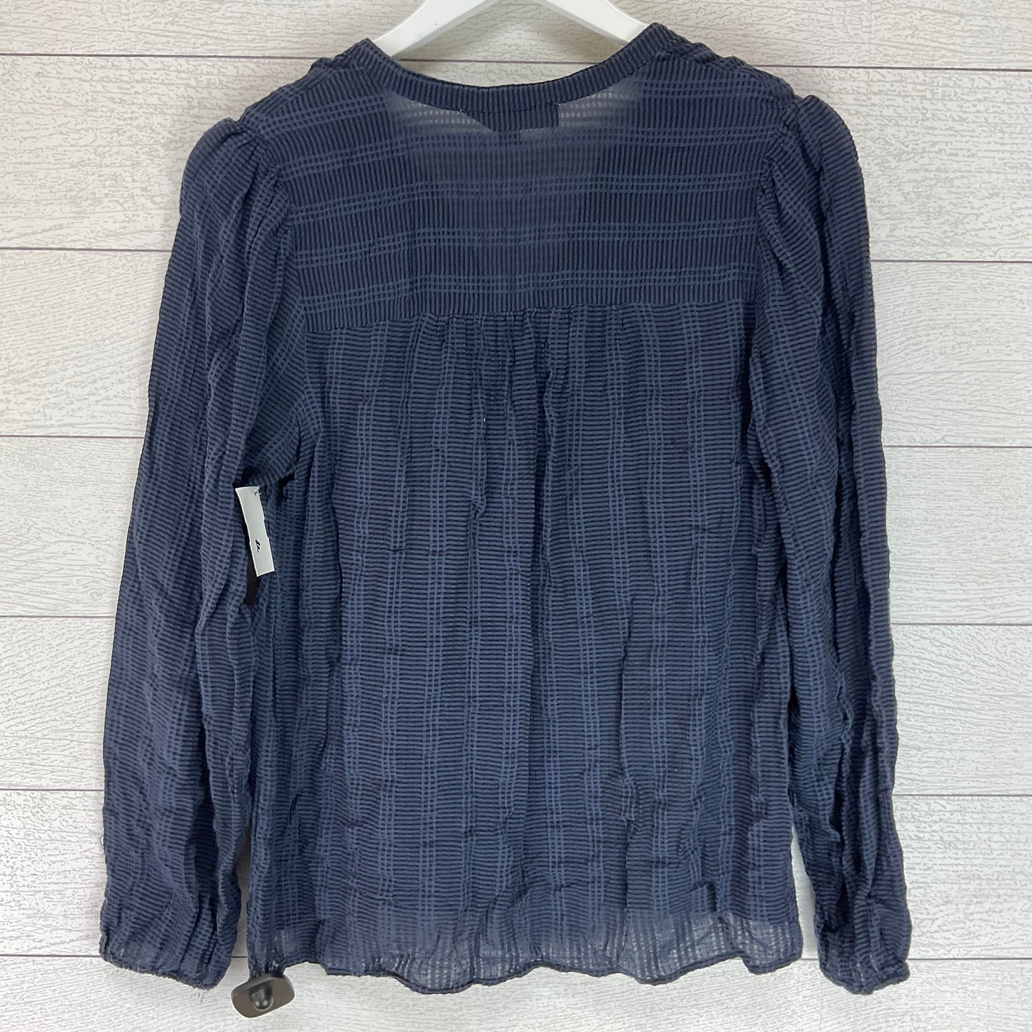 Top Long Sleeve By Loft In Blue, Size: S