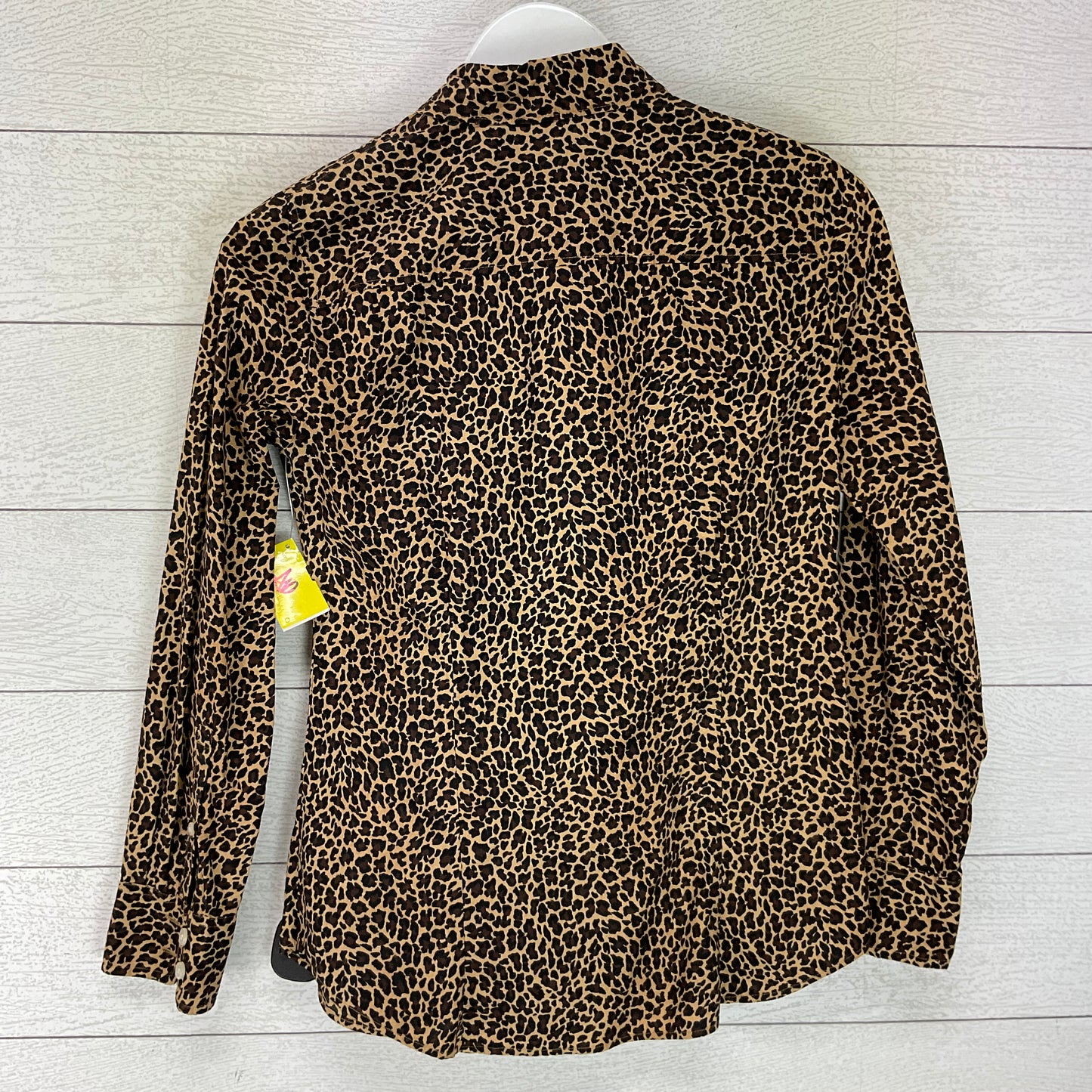 Top Long Sleeve By J. Crew In Animal Print, Size: Xs