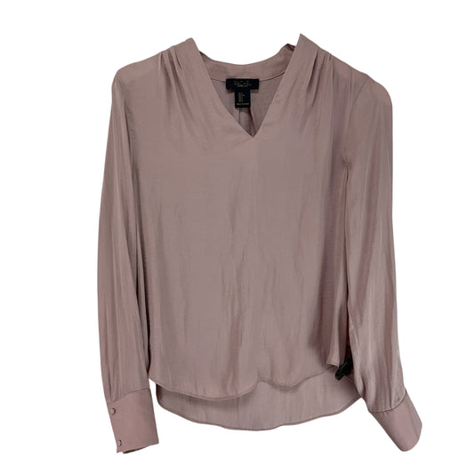 Top Long Sleeve By Rachel Zoe In Pink, Size: S