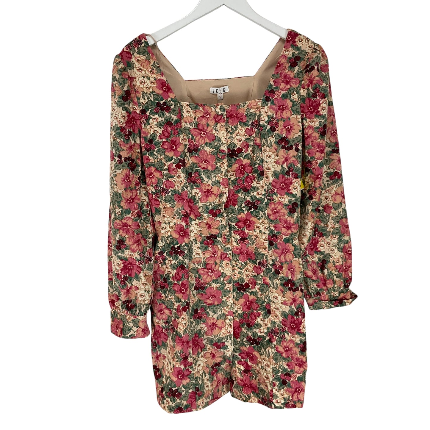 Dress Casual Short By Tcec In Floral Print, Size: S