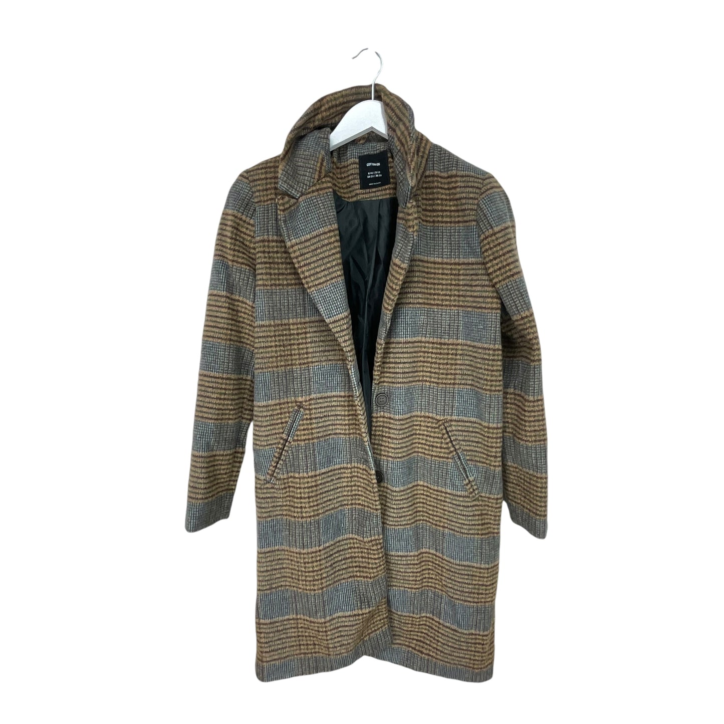 Coat Peacoat By Cotton On In Brown, Size: 2