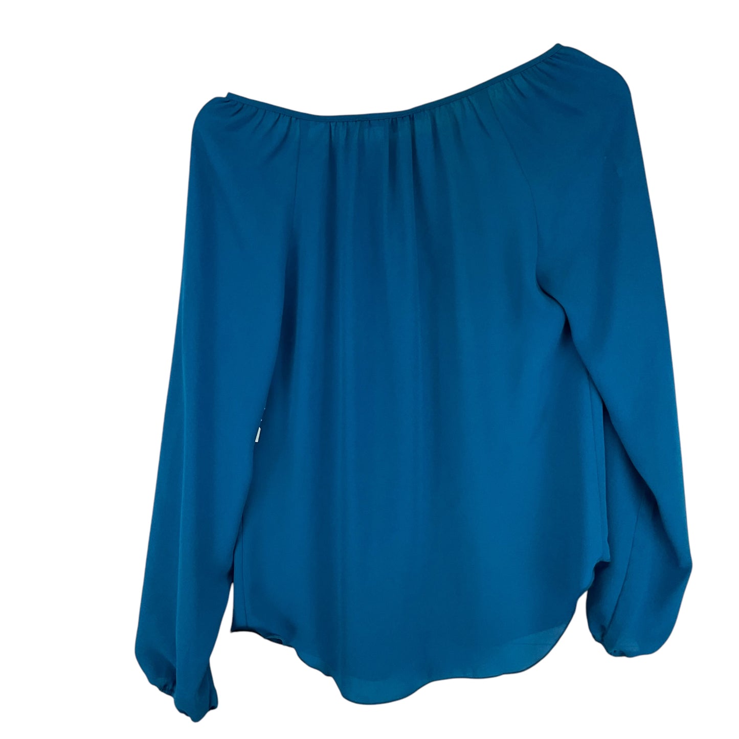 Top Long Sleeve By Olivaceous In Blue, Size: L