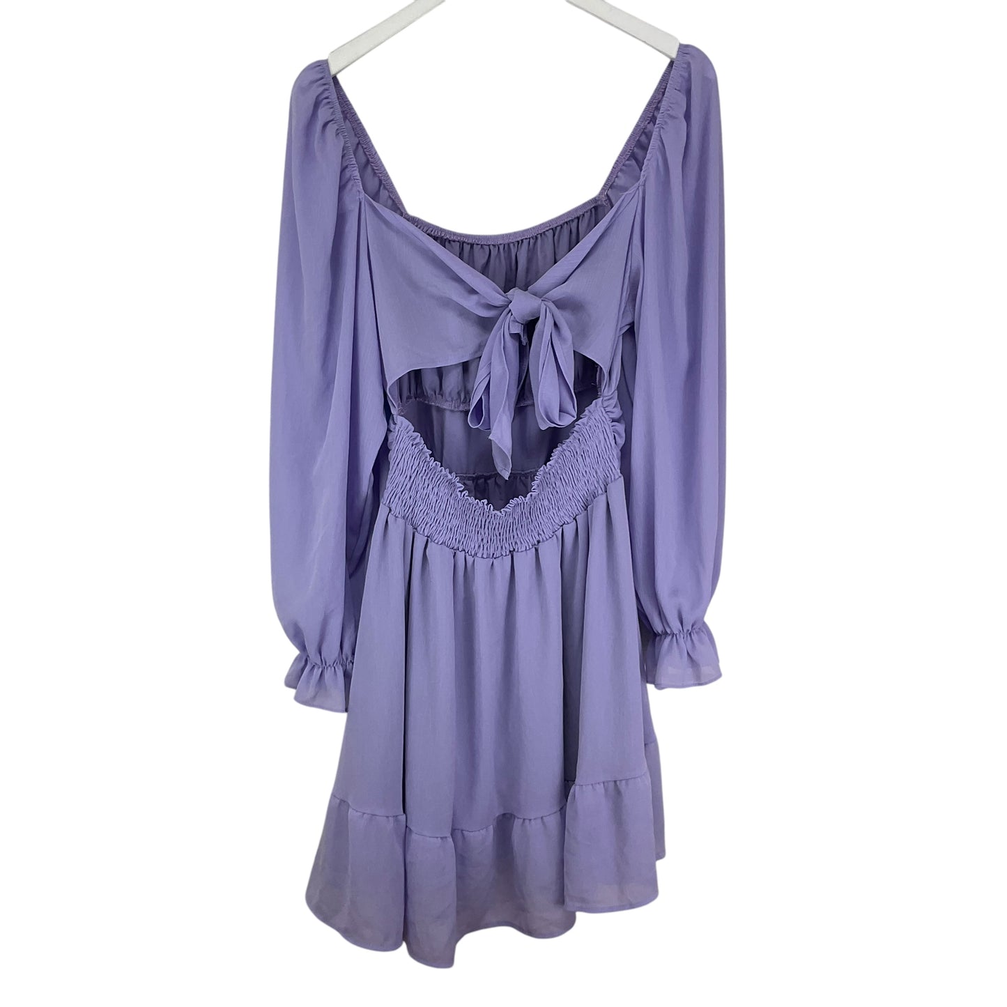 Dress Casual Short By Clothes Mentor In Purple, Size: L