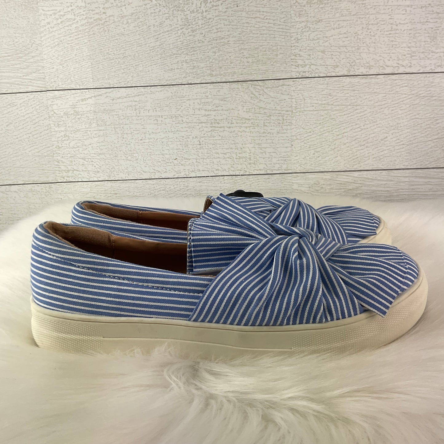 Shoes Flats By A New Day In Blue, Size: 8.5