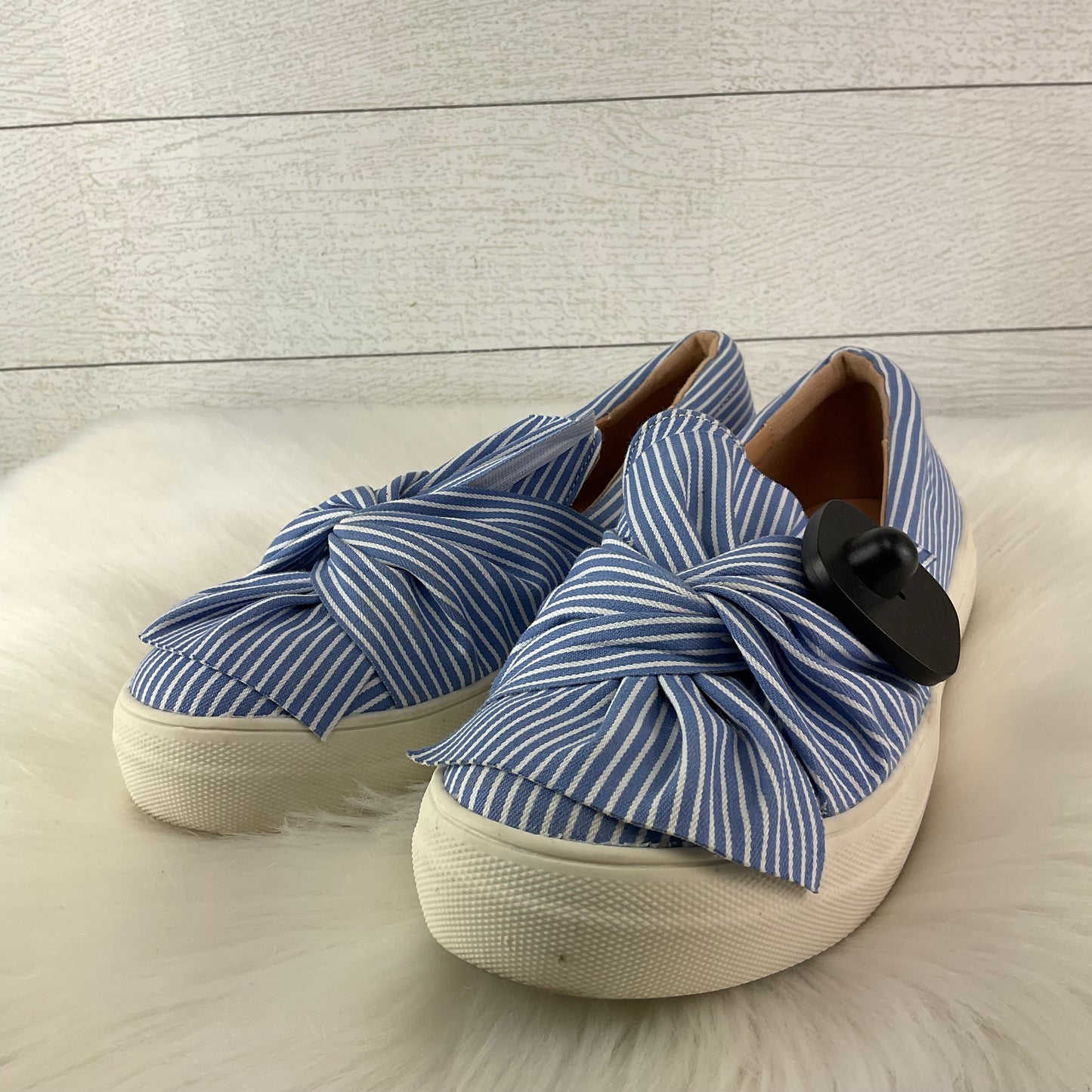 Shoes Flats By A New Day In Blue, Size: 8.5