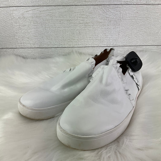 Shoes Designer By Kate Spade In White, Size: 8.5