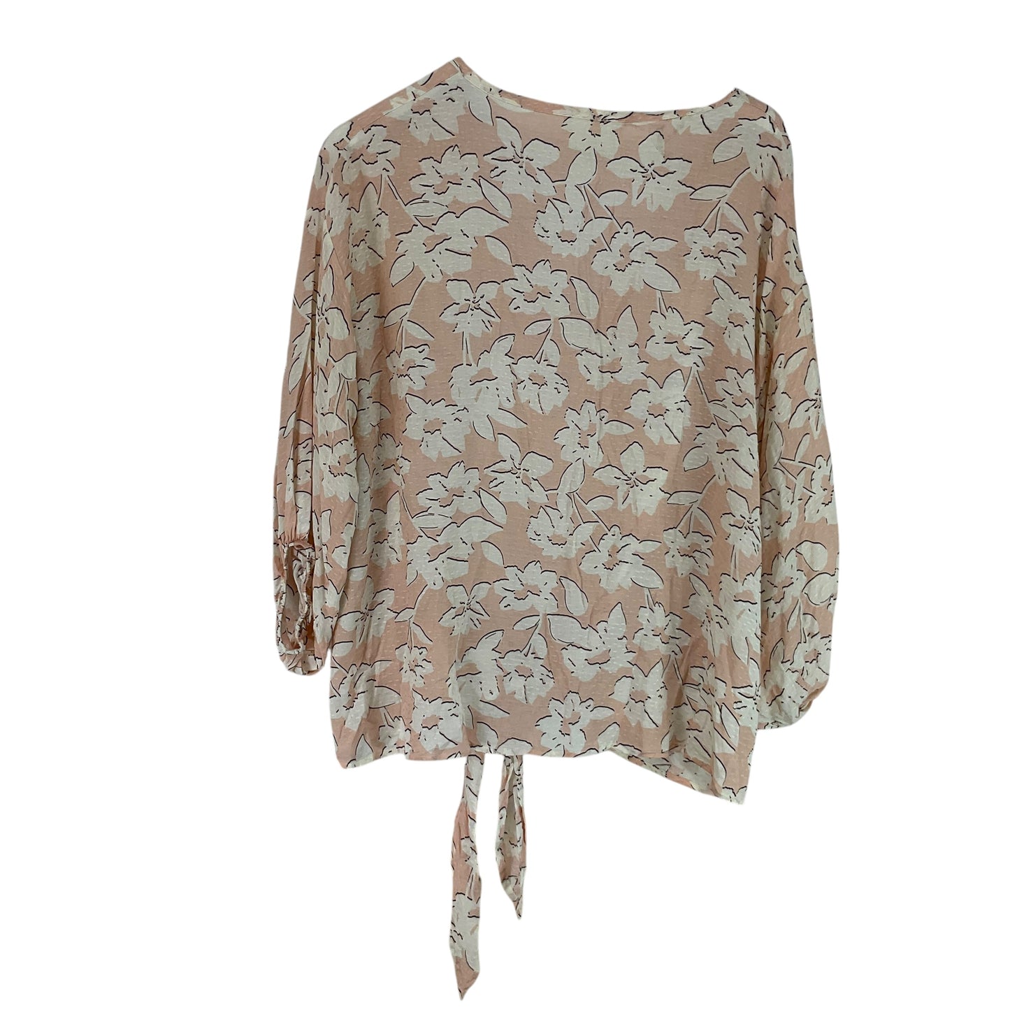 Top Long Sleeve By Clothes Mentor In Floral Print, Size: S