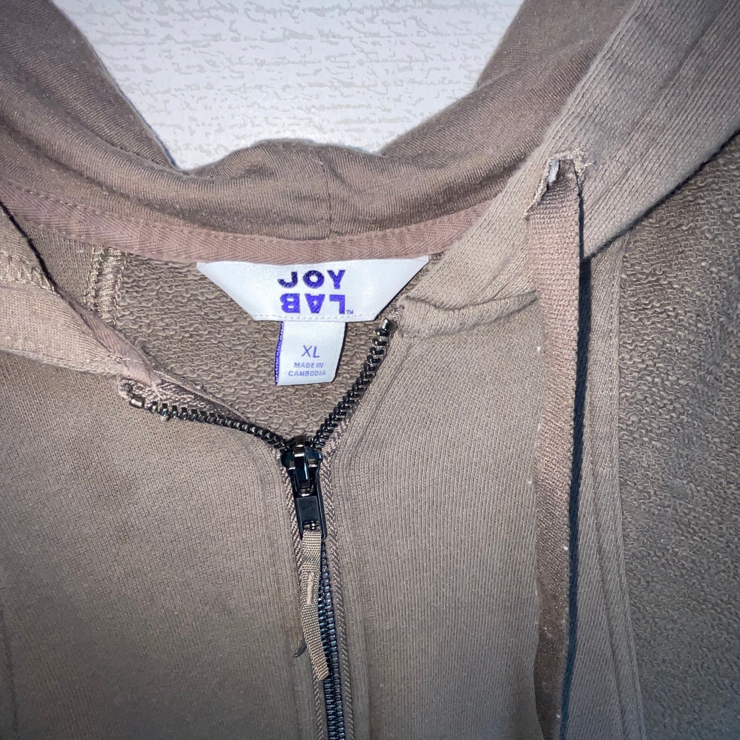 Jacket Other By Joy Lab In Brown, Size: Xl