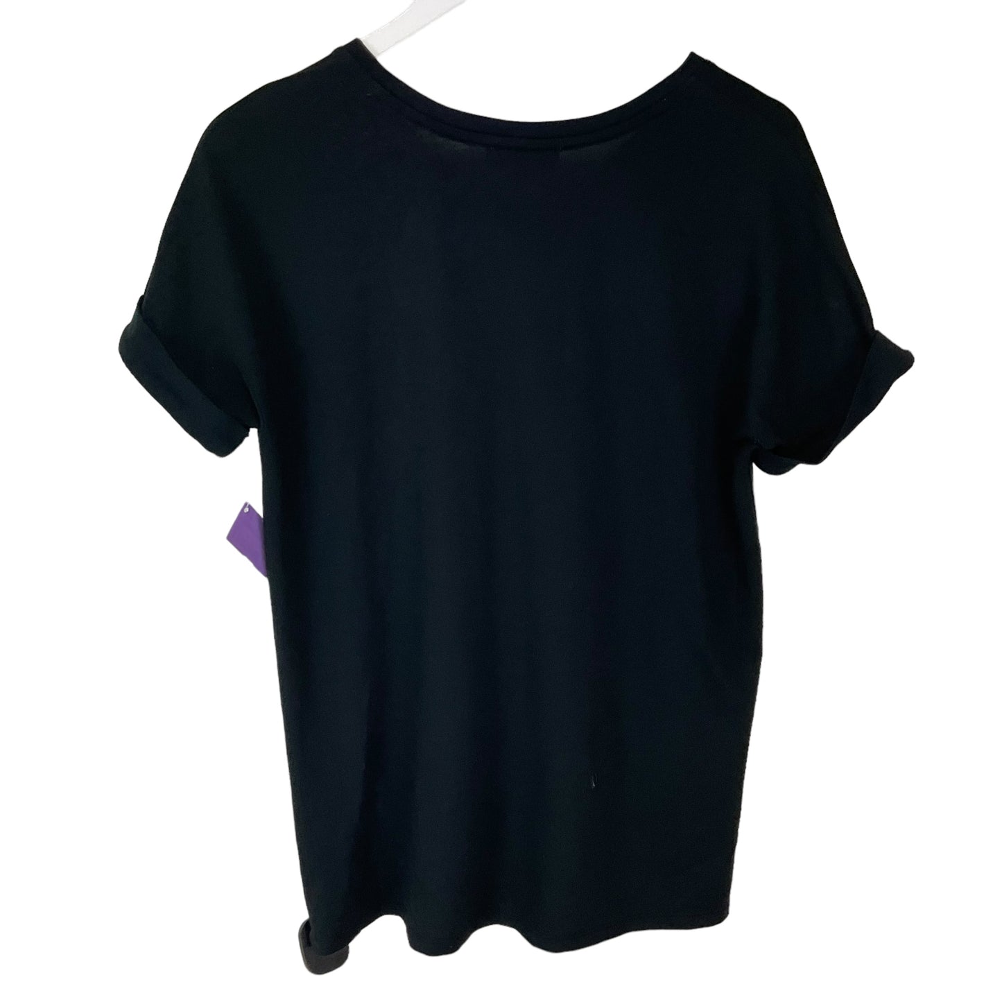 Black Top Short Sleeve Basic New Directions, Size M