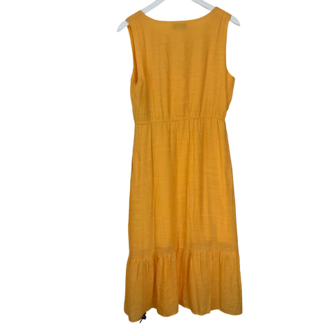 Dress Casual Maxi By Nanette By Nanette Lepore In Yellow, Size: 8