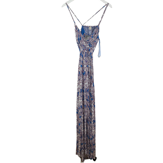 Dress Casual Maxi By Loft In Blue, Size: S