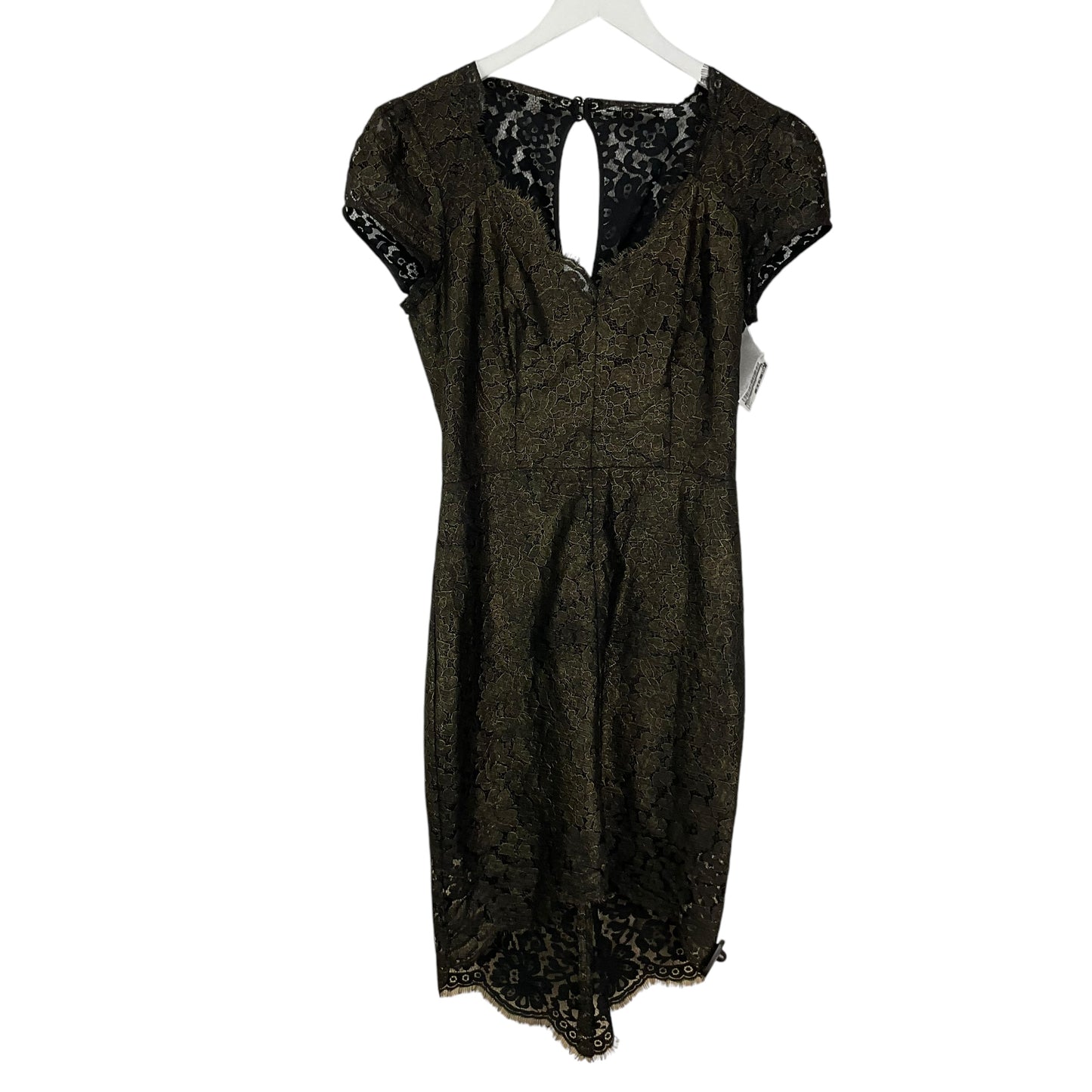 Dress Casual Short By Bebe In Gold, Size: M